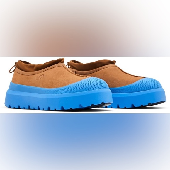 UGG Tasman Weather Hybrid Slipper 'Chestnut Big Sky' New No Box Size 6